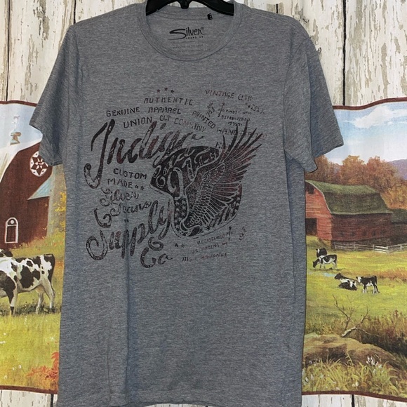 Silver Jeans Other - SilverJEANS Co. men’s medium gray T-shirt. In great condition.